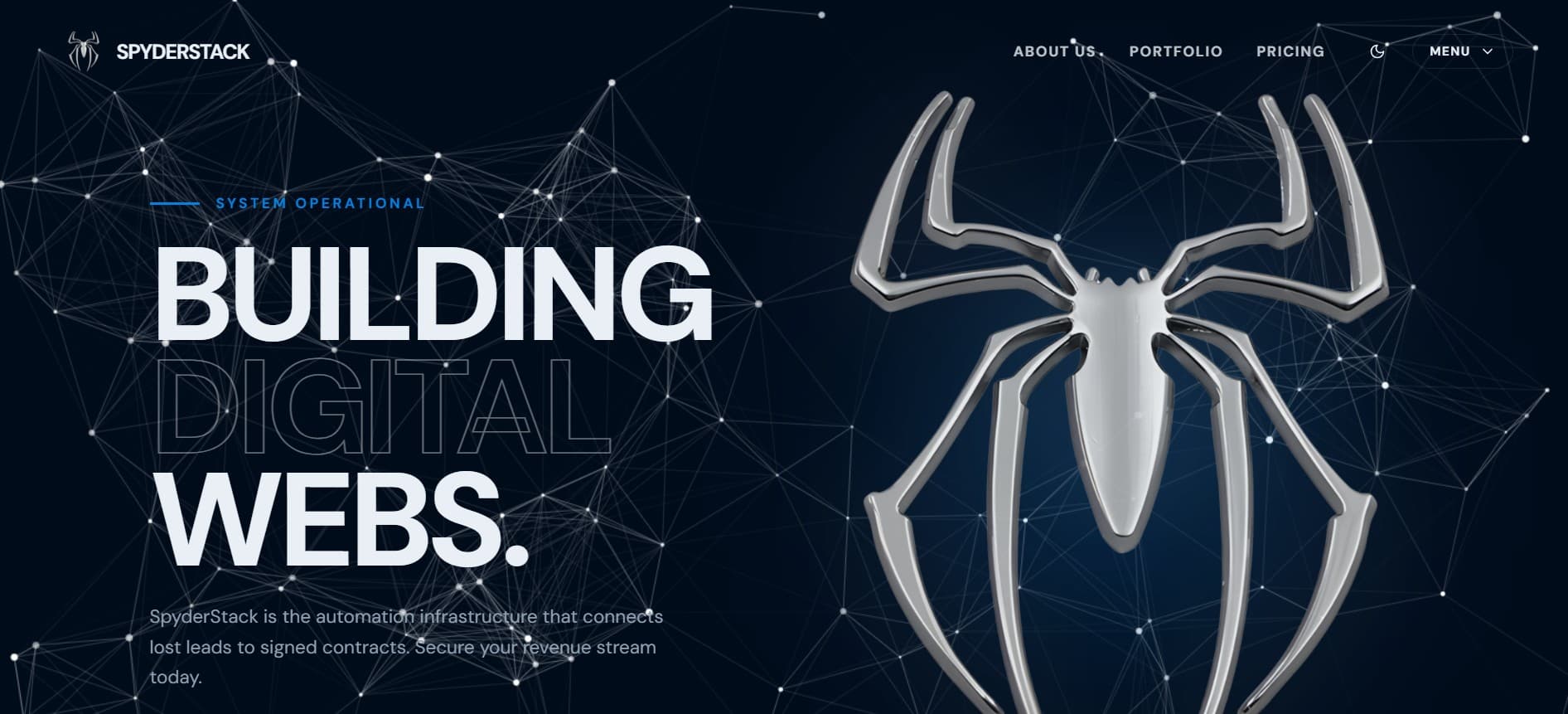 Spyderstack Website